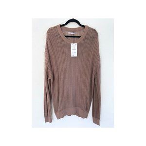 NWT Zara Oversized Loose Knit Sweater